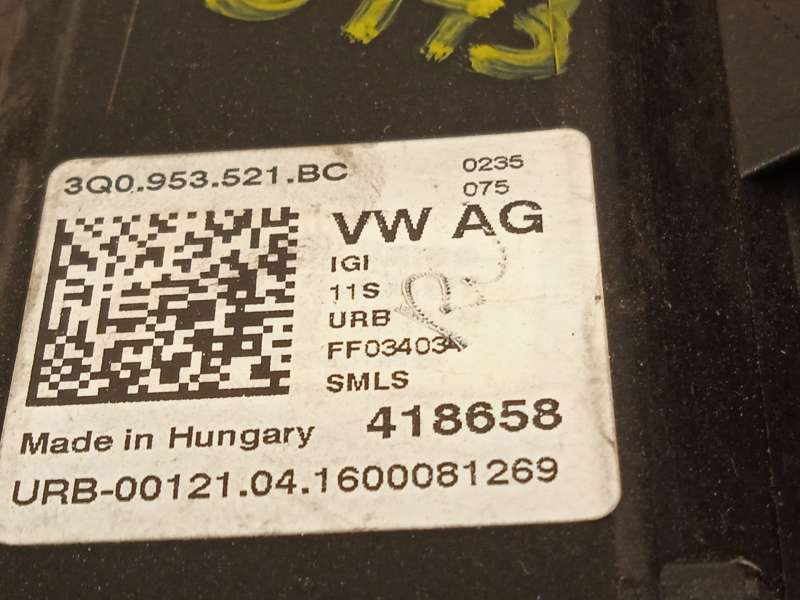 Recambio de mando intermitentes para seat ateca (kh7, khp) 2.0 tdi referencia OEM IAM 3Q0953521BC - Blanco 6