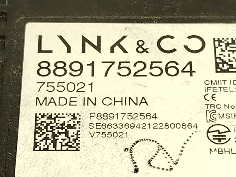 Recambio de modulo electronico para lynk & co 01 phev referencia OEM IAM 8891752564 - Negro 4