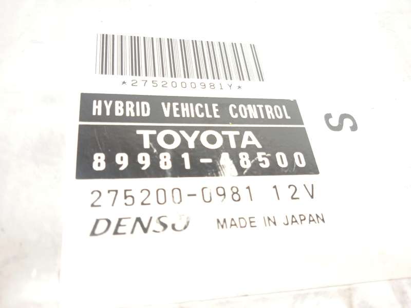 Recambio de modulo electronico para lexus rx (_u3_) 400h (mhu38_) referencia OEM IAM 8998148500  2752000981 - Gris 4