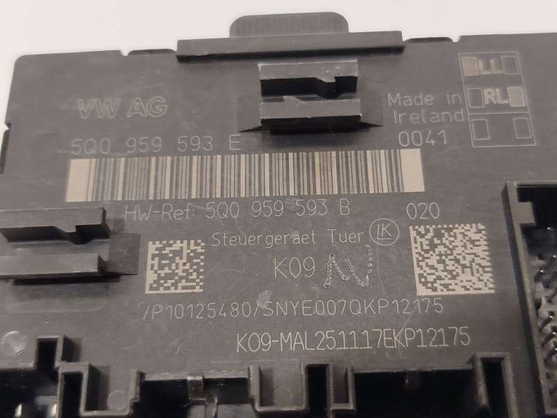 Recambio de centralita confort para volkswagen touran (5t1) 1.6 tdi referencia OEM IAM 5Q0959595E 3