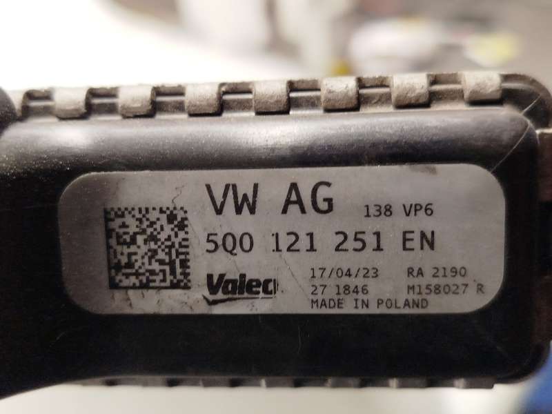 Recambio de radiador agua para volkswagen tiguan (ad1, ax1) 2.0 tdi referencia OEM IAM 5Q0121251EN 4