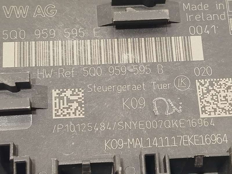 Recambio de centralita confort para volkswagen touran (5t1) 1.6 tdi referencia OEM IAM 5Q0959595E 4