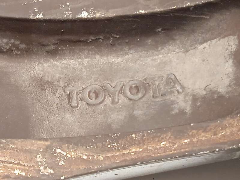 Recambio de llanta para toyota prius liftback (_w2_) 1.5 hybrid (nhw20_) referencia OEM IAM 4261147070 - Gris 10