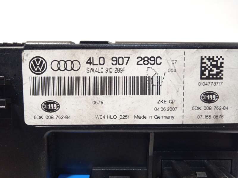 Recambio de centralita confort para audi q7 (4lb) 3.0 tdi quattro referencia OEM IAM 4L0907289C  5DK008762 - Rojo 4