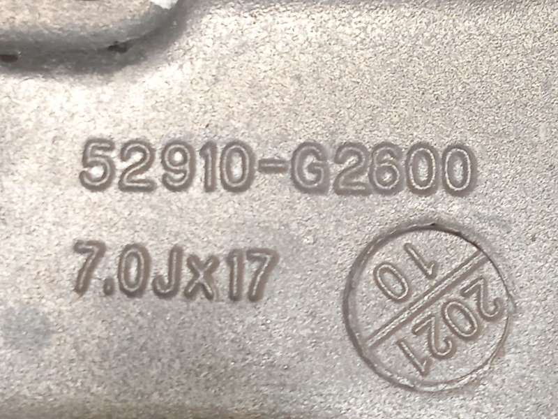 Recambio de llanta para hyundai ioniq (ae) 1.6 gdi hybrid referencia OEM IAM 52910G2600 52905G2600 - Gris 7
