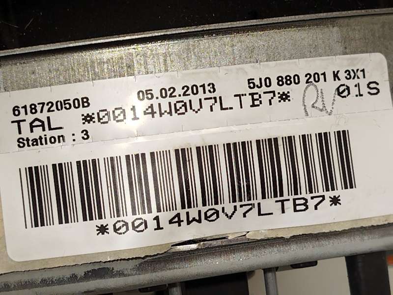 Recambio de airbag delantero izquierdo para skoda roomster (5j7) 1.6 tdi referencia OEM IAM 5J0880201K3X1 4