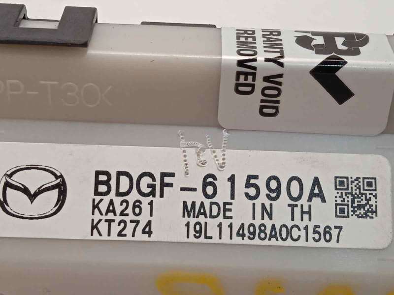 Recambio de resistencia calefaccion para mazda cx-30 referencia OEM IAM BDGF61590A 4