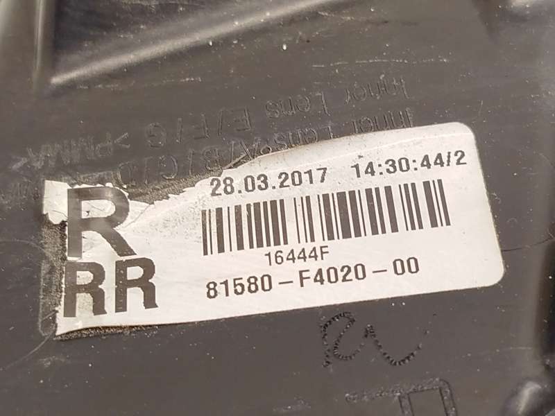 Recambio de piloto trasero derecho interior para toyota c-hr (_x1_) 1.8 hybrid (zyx10_, zyx11_) referencia OEM IAM 81580F4020 - Gris 4