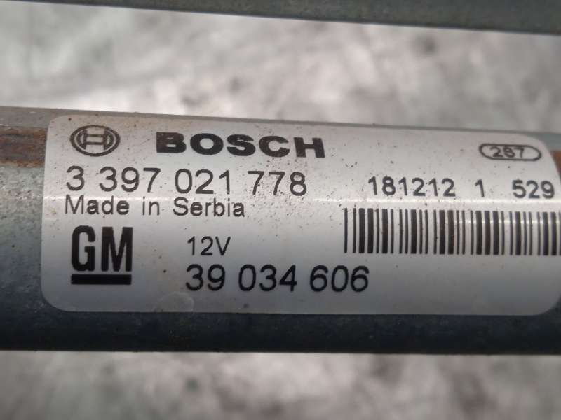 Recambio de motor limpia delantero para opel astra k sports tourer (b16) 1.4 turbo (35) referencia OEM IAM 39034606  3397021778 - Rojo 5