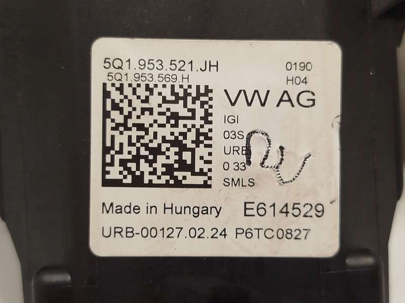 Recambio de mando intermitentes para volkswagen t-roc (a11, d11) 1.0 tsi referencia OEM IAM 5Q1953521JHIGI 6