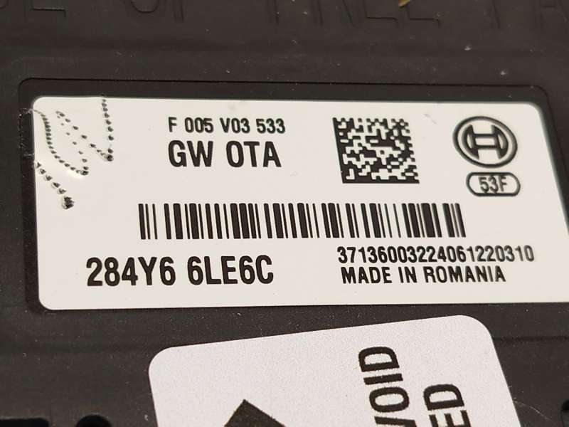 Recambio de modulo electronico para renault arkana i (lcm_, ldn_) 1.3 tce 140 (ldn0) referencia OEM IAM 284Y66LE6C  F005V03533 - Negro 4