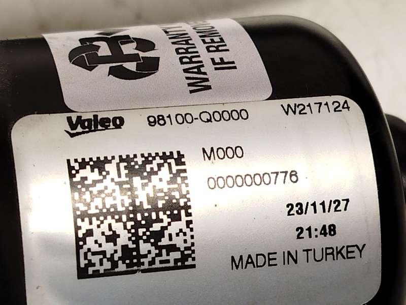 Recambio de motor limpia delantero para hyundai i20 iii (bc3, bi3) 1.0 t-gdi hybrid 48v referencia OEM IAM 98100Q0000 98110Q0000 3