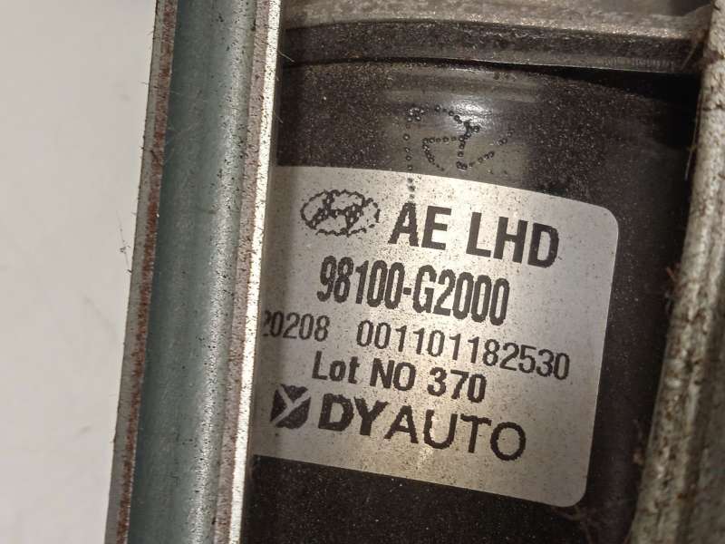 Recambio de motor limpia delantero para hyundai ioniq (ae) 1.6 gdi hybrid referencia OEM IAM 98100G2000 - Gris 4