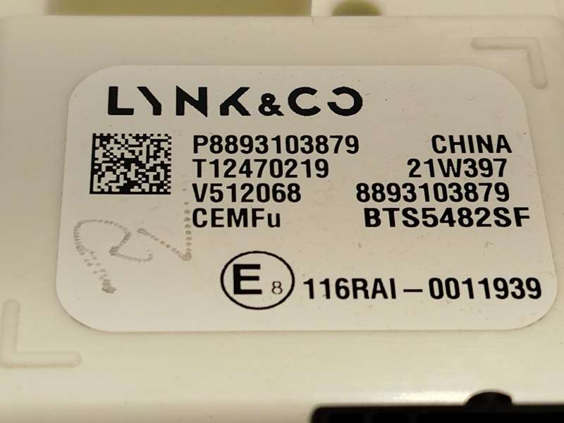 Recambio de caja reles / fusibles para lynk & co 01 phev referencia OEM IAM 8893103879  P8893103879 - Negro 4