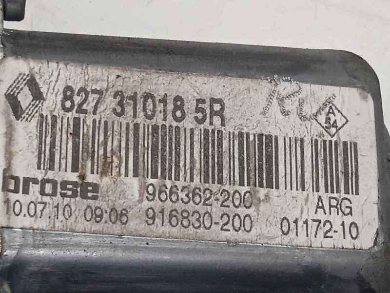 Recambio de elevalunas trasero izquierdo para renault megane iii berlina 5 p dynamique referencia OEM IAM 827210003R  827310185R - Gris 4