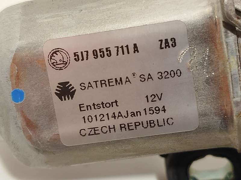 Recambio de motor limpia trasero para skoda roomster (5j7) 1.6 tdi referencia OEM IAM 5J7955711A 4