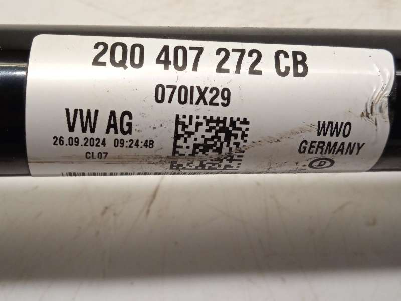 Recambio de transmision delantera derecha para seat ibiza v (kj1, kjg) 1.0 tsi referencia OEM IAM 2Q0407272CB - Blanco 4