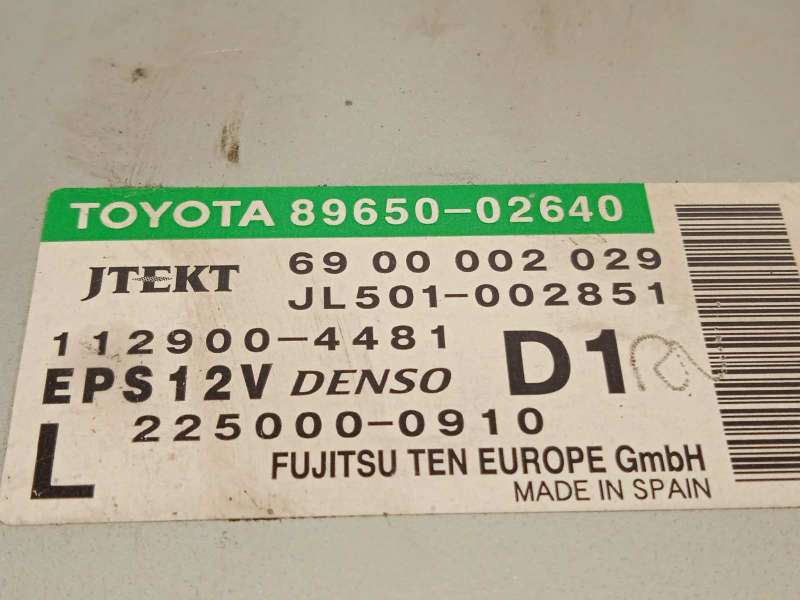 Recambio de modulo electronico para toyota auris hybrid active referencia OEM IAM 8965002640  1129004481 - Blanco 4