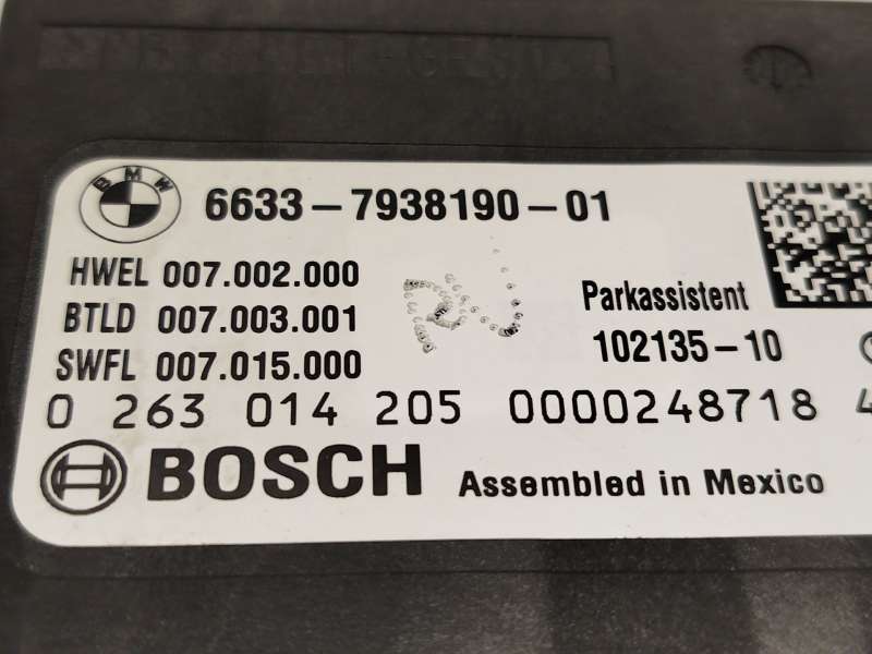 Recambio de modulo electronico para bmw 1 (f20) 116 d referencia OEM IAM 66337938190  0263014205 - Negro 4
