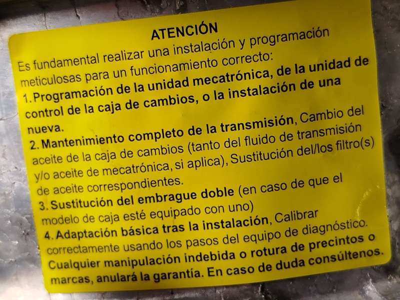 Recambio de caja cambios para ford kuga iii (dfk) 2.5 fhev referencia OEM IAM SV487000AA 2640939 SVLX687000EA - Azul 7