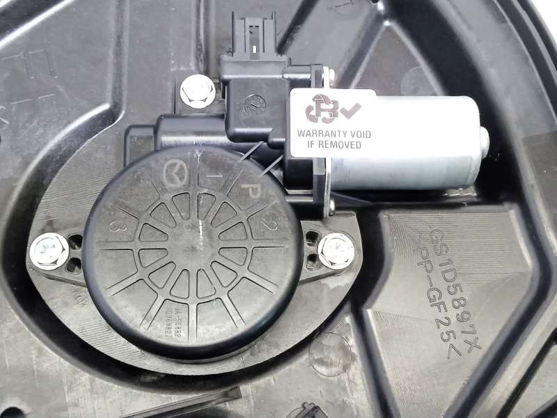 Recambio de elevalunas delantero derecho para mazda 6 hatchback (gh) 1.8 mzr referencia OEM IAM D6515858XB - Negro 3