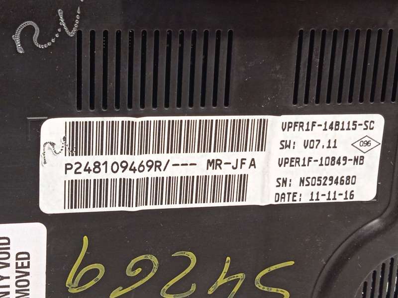 Recambio de cuadro instrumentos para renault scénic iv (j9_) 1.5 dci 110 referencia OEM IAM 248109469R 5