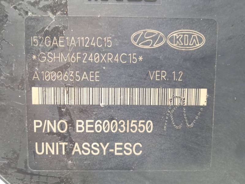 Recambio de abs para hyundai i40 i (vf) 1.7 crdi referencia OEM IAM 589203Z600 BH6013I550 BE6003I550 5