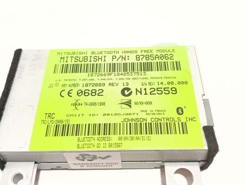 Recambio de modulo electronico para mitsubishi outlander iii (gg_w, gf_w, zj, zl, zk) 2.0 hybrid 4wd (gg2w) referencia OEM IAM 8 5