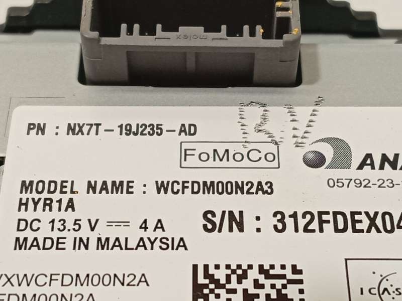 Recambio de modulo electronico para ford kuga iii (dfk) 2.5 fhev referencia OEM IAM NX7T19J235AD 2641479 - Azul 4