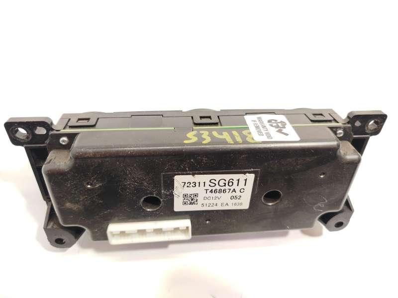 Recambio de mando climatizador para subaru forester sport referencia OEM IAM 72311SG611 - Negro 4