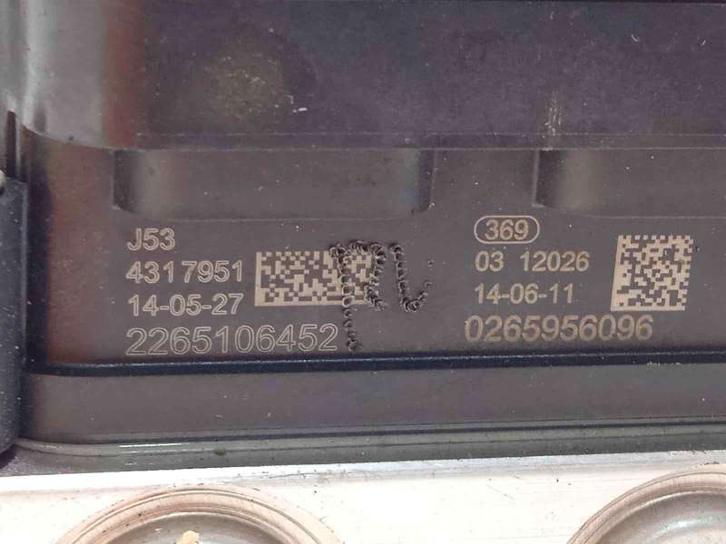 Recambio de abs para nissan micra (k13) acenta referencia OEM IAM 476603HN5A 2265106452 269500 5
