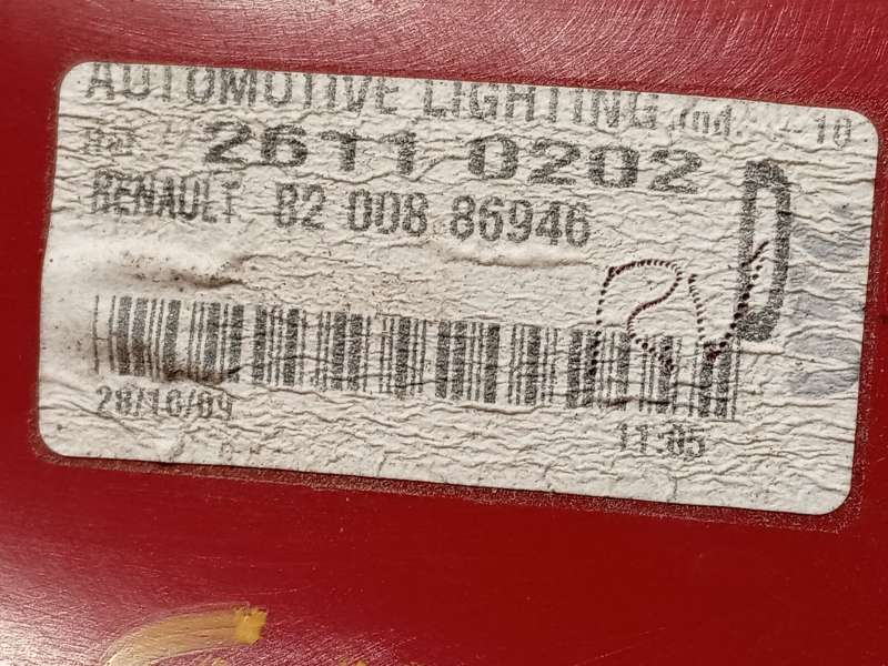 Recambio de piloto trasero derecho para renault clio iii (br0/1, cr0/1) 1.2 16v (br02, br0j, br11, cr02, cr0j, cr11) referencia - Blanco 5