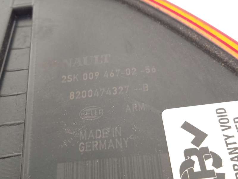 Recambio de piloto trasero derecho para renault scénic ii (jm0/1_) 1.9 dci (jm14) referencia OEM IAM 8200474327B 8200474327 2SK0 5