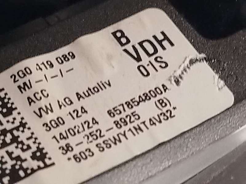 Recambio de volante para volkswagen t-roc (a11, d11) 1.0 tsi referencia OEM IAM 2G0419089BVDH 6