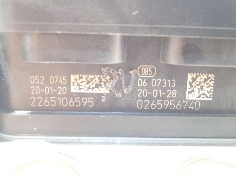 Recambio de abs para renault captur ii zen referencia OEM IAM 476609106R 0265956740 970112 6