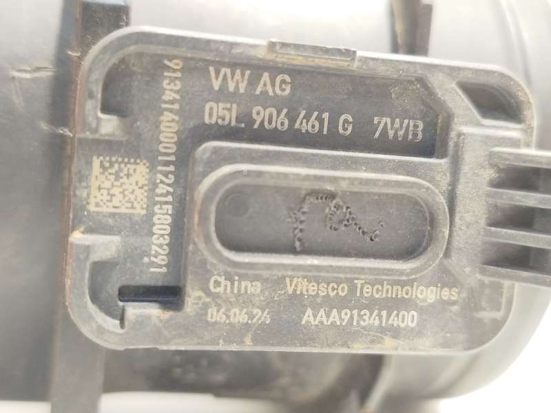 Recambio de caudalimetro para seat leon (kl1, klg) 2.0 tdi referencia OEM IAM 05L906461G - Blanco 5