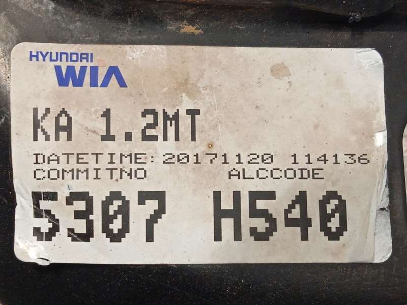 Recambio de puente delantero para kia stonic (yb) 1.2 cvvt referencia OEM IAM 62400H8050  5307H540 - Rojo 5