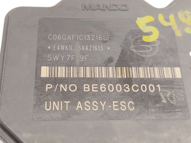 Recambio de abs para ssangyong korando (ck) 2.0 e-xdi referencia OEM IAM 4892034000 BE6003C001 BH6013C000 - Negro 6