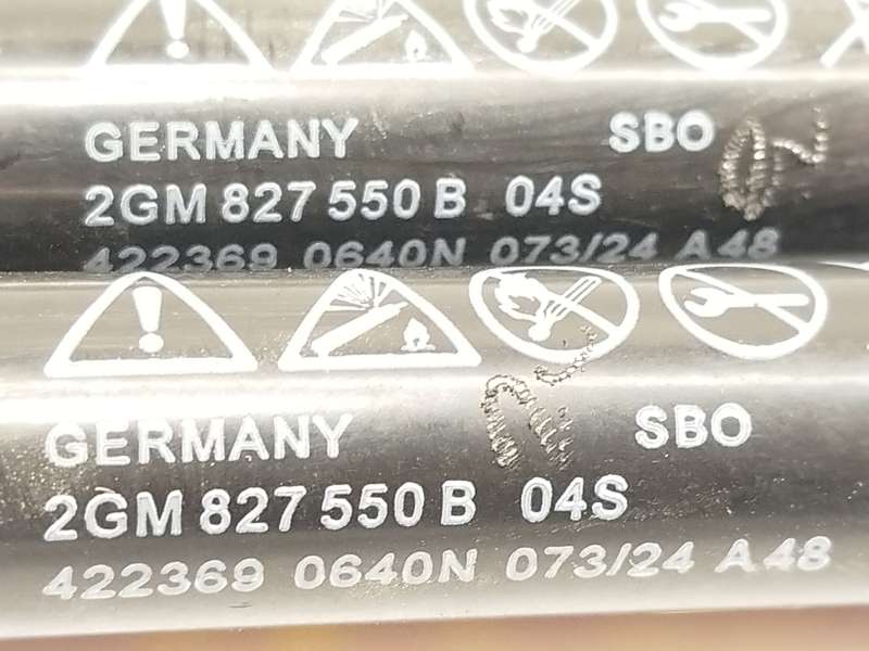 Recambio de amortiguadores maletero / porton para volkswagen t-cross (c11, d31) 1.0 tsi referencia OEM IAM 2GM827550B 4