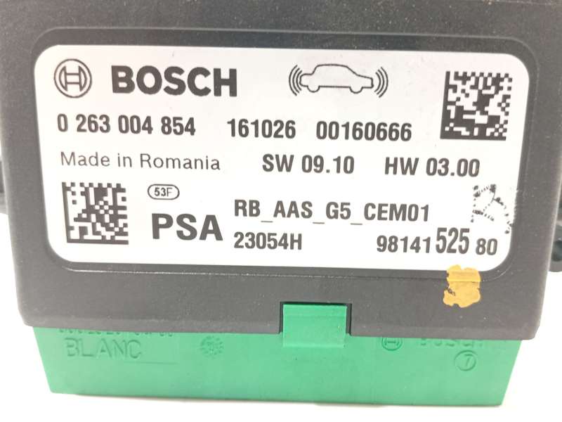 Recambio de modulo electronico para peugeot 308 ii (lb_, lp_, lw_, lh_, l3_) 1.6 bluehdi 120 referencia OEM IAM 9814152580  0263 - Blanco 3