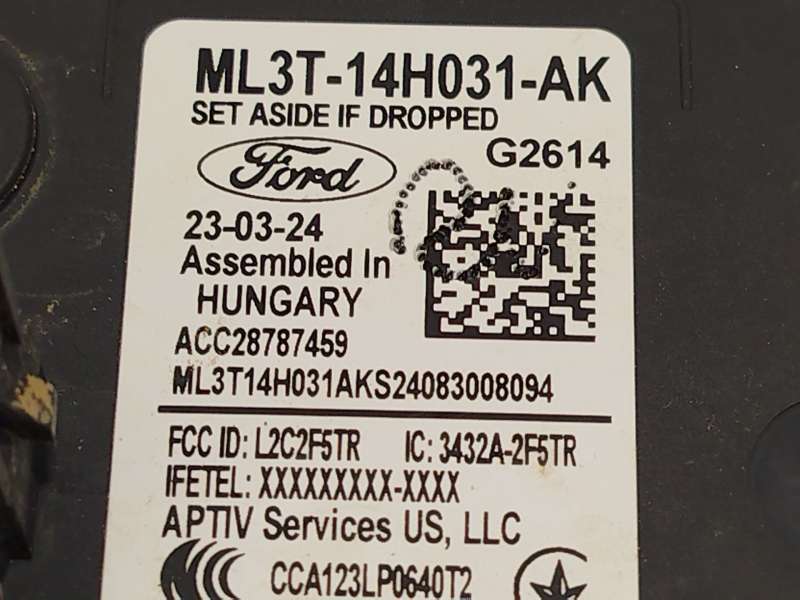 Recambio de modulo electronico para ford tourneo courier 1.0 ecoboost referencia OEM IAM ML3T14H031AK 2657693 ACC28787459 - Gris 5