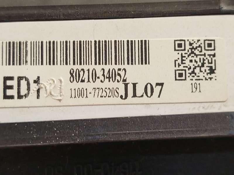 Recambio de cuadro instrumentos para ssangyong korando (ck) 2.0 e-xdi referencia OEM IAM 8021034052  11001772520S - Negro 7
