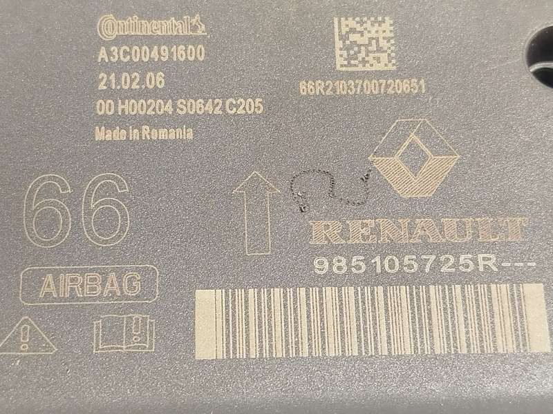 Recambio de kit airbag para renault captur ii (hf_) tce 140 (hfn0) referencia OEM IAM 681001063R 985105725R 985153461R 11