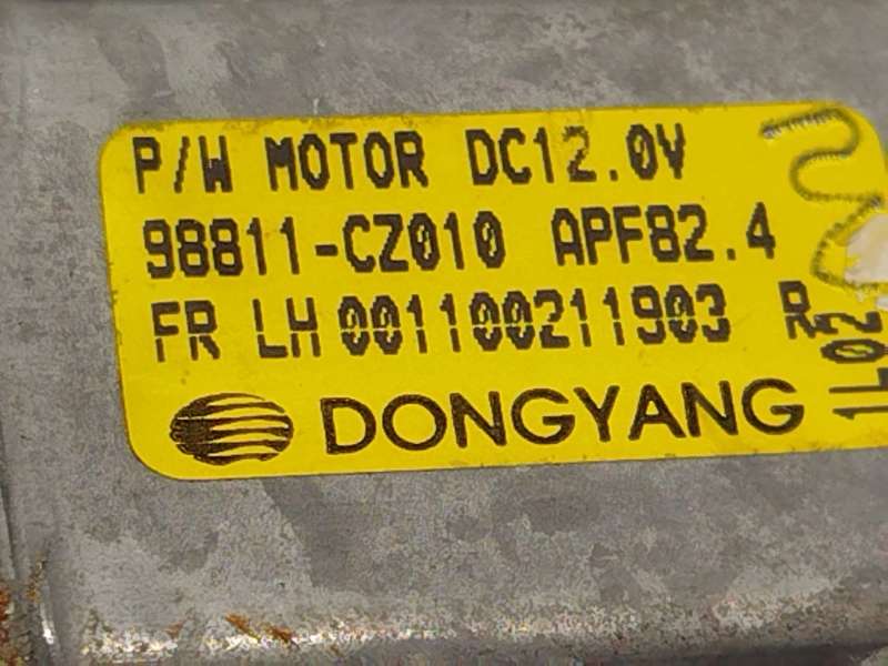 Recambio de elevalunas delantero izquierdo para ssangyong korando (ck) 2.0 e-xdi referencia OEM IAM 98811CZ010A - Negro 4