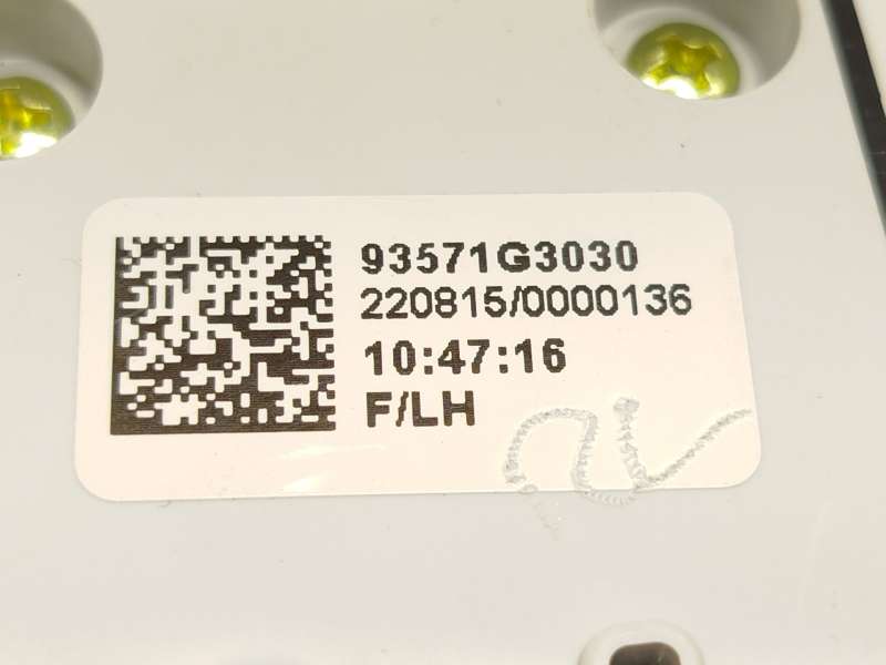 Recambio de mando elevalunas delantero izquierdo para hyundai i30 (pde, pd, pden) 1.0 t-gdi referencia OEM IAM 93571G3030 93571G - Granate 5