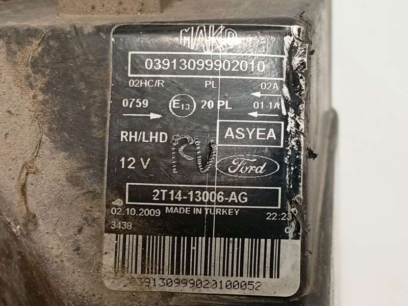 Recambio de faro derecho para ford tourneo connect 1.8 tdci referencia OEM IAM 2T1413006AG 1346497 - Plata 5