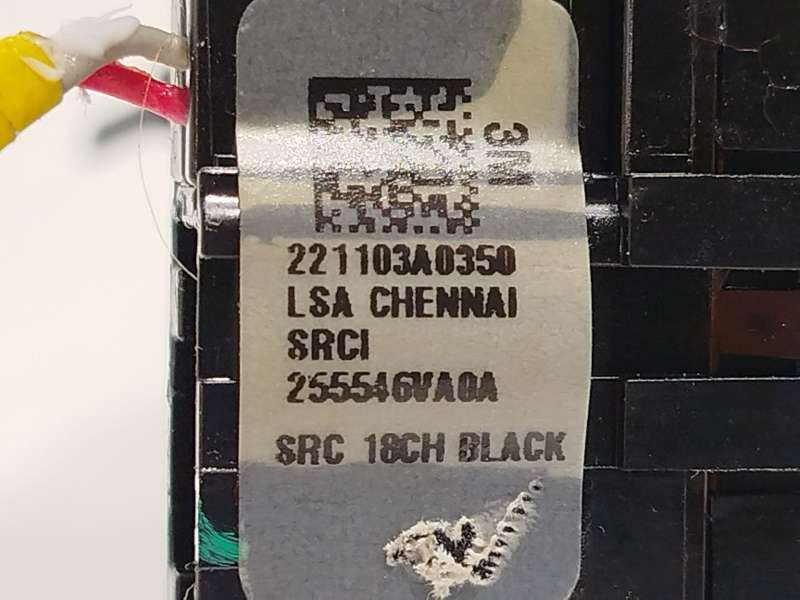 Recambio de anillo airbag para dacia spring ev (b6m1) referencia OEM IAM 255546VA0A 5