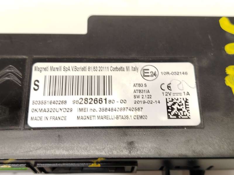 Recambio de modulo electronico para peugeot 308 ii (lb_, lp_, lw_, lh_, l3_) 1.2 thp 130 referencia OEM IAM 9828266180  50355164 4