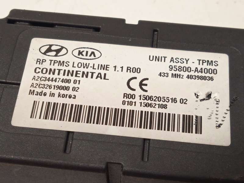 Recambio de modulo electronico para kia carens iv 1.7 crdi referencia OEM IAM 95800A4000  A2C3444740001 - Blanco 4