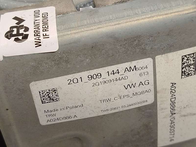Recambio de columna direccion para volkswagen t-cross (c11, d31) 1.0 tsi referencia OEM IAM 2Q1423510DJ 2Q1909144AM 4